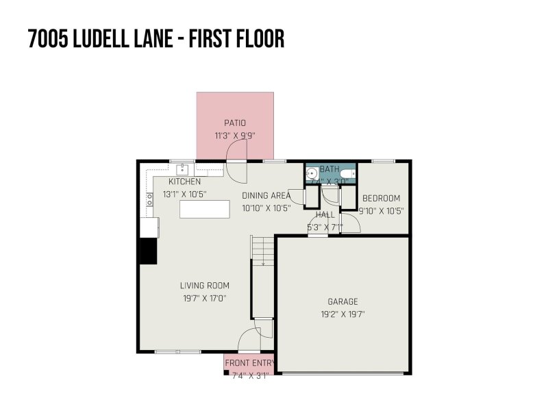 Property image 4 at 7005 Ludell Lane, Charlotte, NC 28215