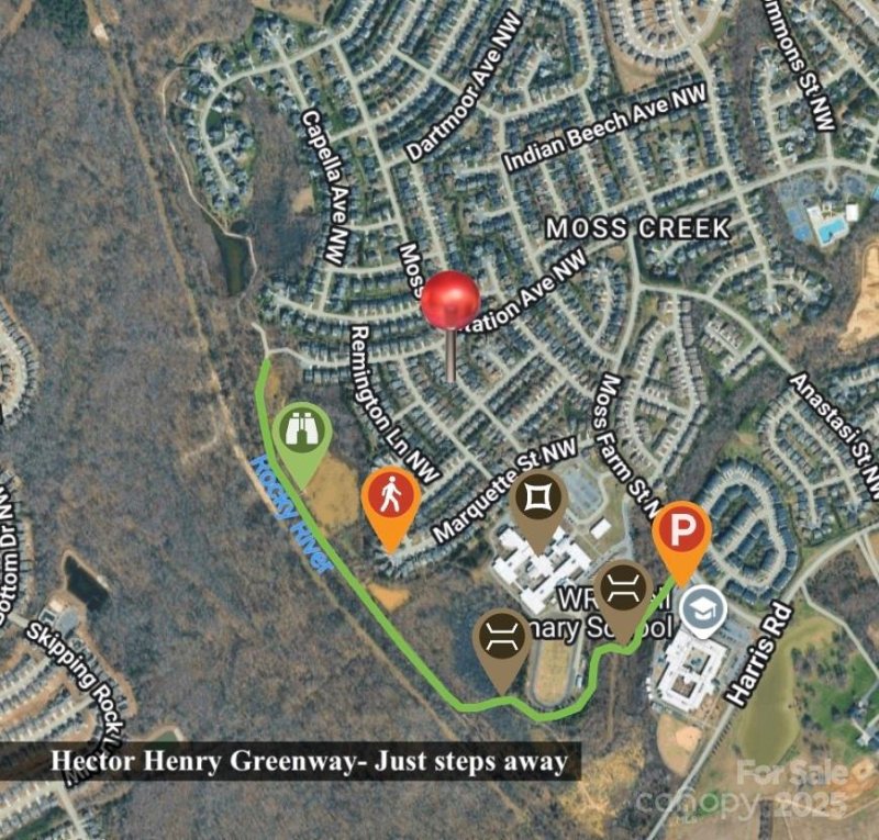 Property image 4 of 1457 Prestbury Road in Moss Creek Village, Concord, NC 28027