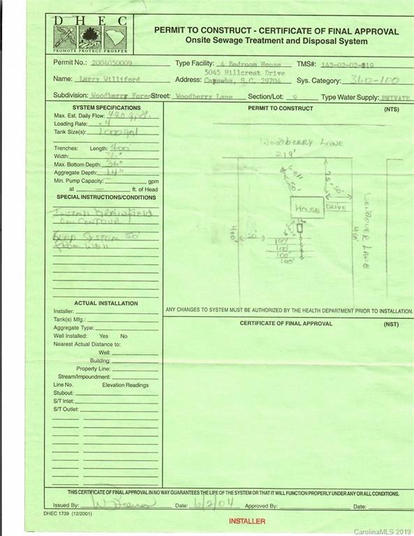 Property image 2 at 9 Woodberry Lane, Catawba, SC 29704