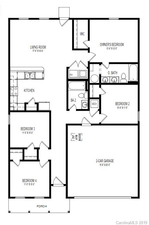 Property image 2 at 821 Laurel Oak Avenue, Oakboro, NC 28129