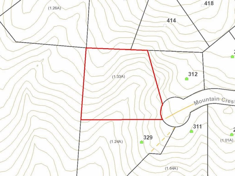 Property image 3 of 324 Mountain Crest Drive in Cummings Cove, Hendersonville, NC 28739