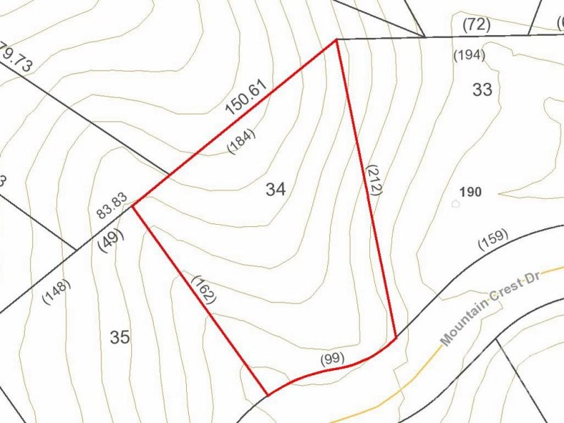 Property image 3 of 216 Mountain Crest Drive in Cummings Cove, Hendersonville, NC 28739