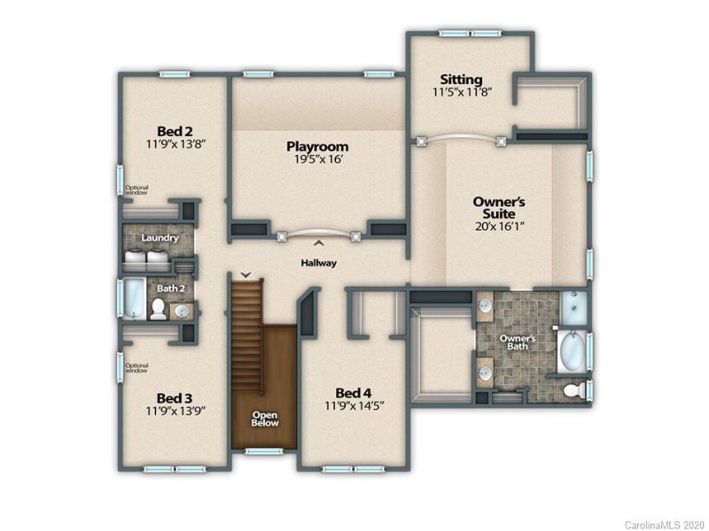 Property image 3 at 4615 Ardmore Lane, Harrisburg, NC 28075