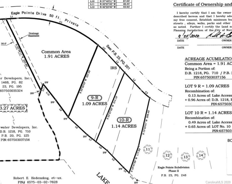 Property image 2 at Lot 10r Eagle Pointe Drive, Norwood, NC 28128