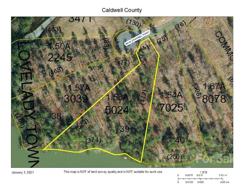 Property image 2 at Tbd Main Channel Point, Granite Falls, NC 28630