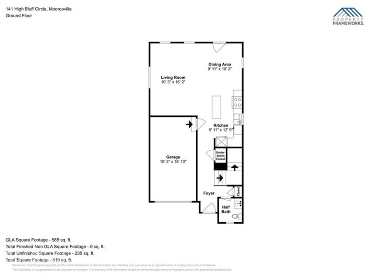 Property image 2 at 141 High Bluff Circle, Mooresville, NC 28115
