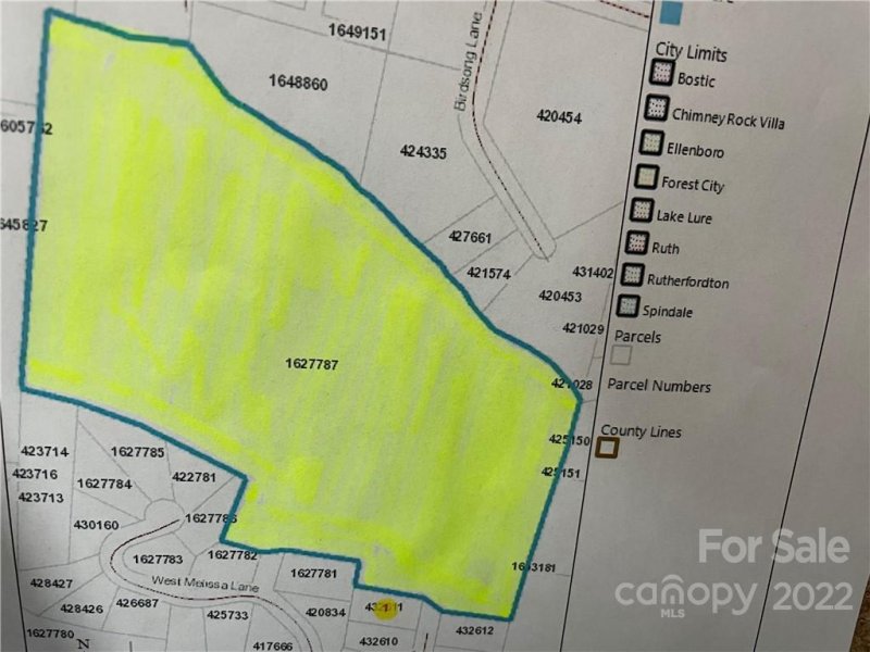 Property image 4 at 0 E Melissa Lane, Forest City, NC 28043