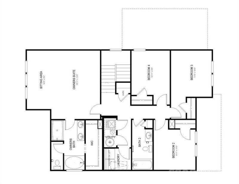 Property image 4 at 704 Skywatch Lane, Monroe, NC 28112