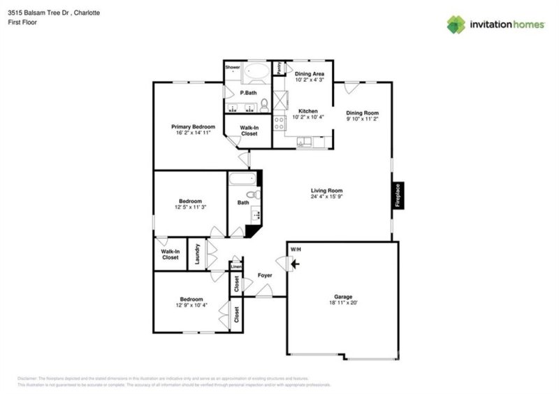 Property image 2 at 3515 Balsam Tree Drive, Charlotte, NC 28269