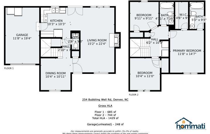 Property image 2 at 254 Bubbling Well Road, Denver, NC 28037