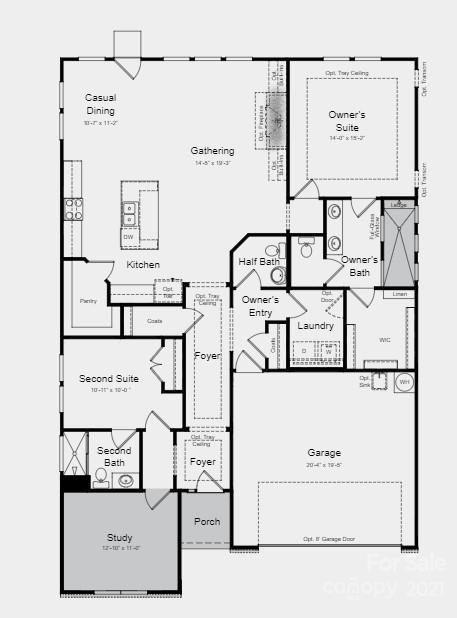 Property image 3 at 336 Brambling Court, Monroe, NC 28110