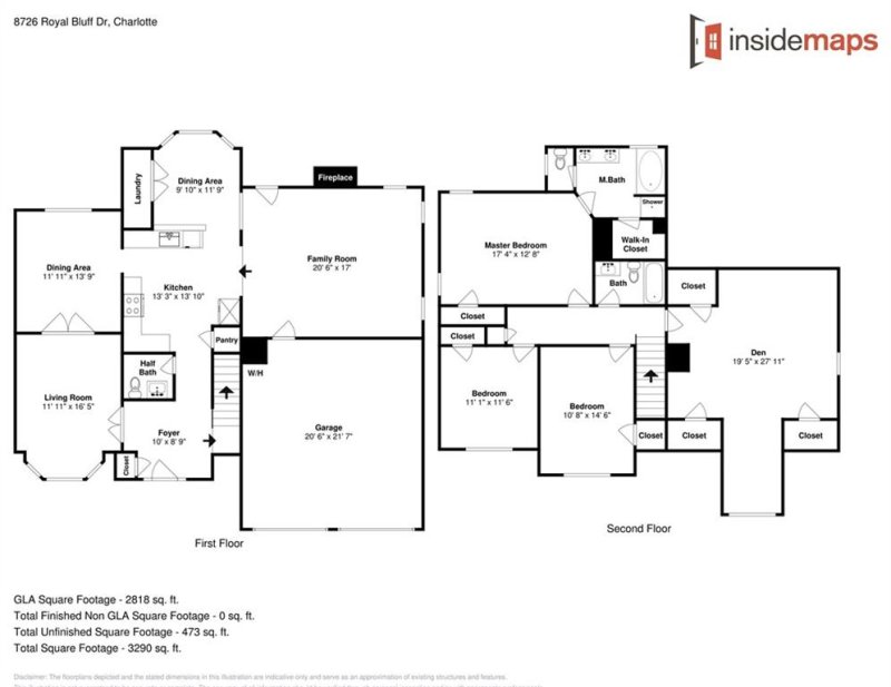 Property image 2 at 8726 Royal Bluff Drive, Charlotte, NC 28269
