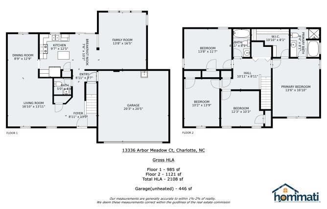Property image 2 at 13336 Arbor Meadows Court, Charlotte, NC 28269