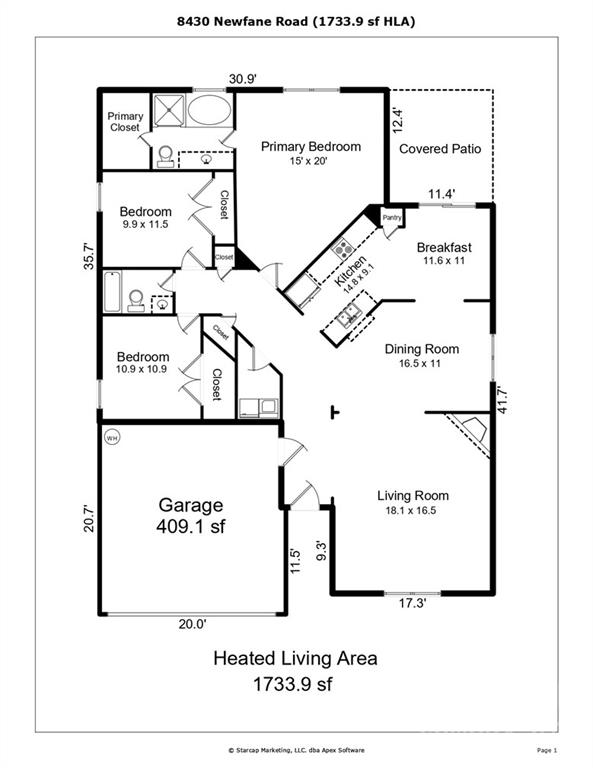 Property image 3 at 8430 Newfane Road, Charlotte, NC 28269