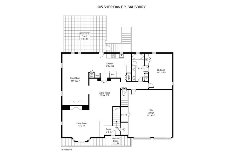 Property image 3 at 205 Sheridan Drive, Salisbury, NC 28144