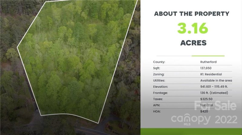 Property image 5 at Lot 2 Island Creek Road, Lake Lure, NC 28746