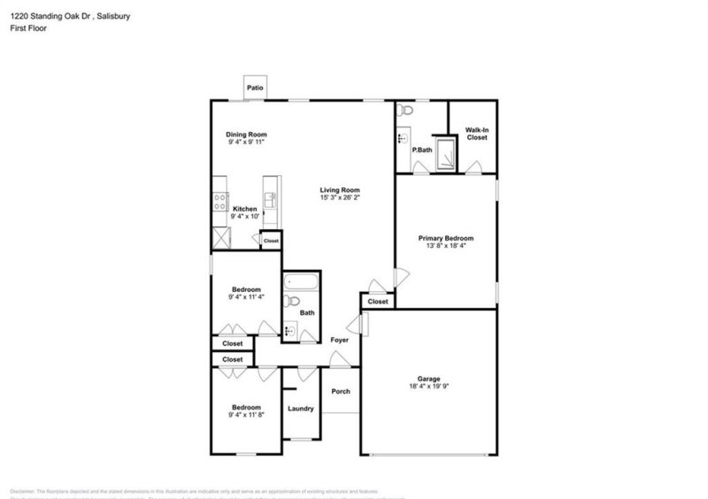 Property image 3 at 1220 Standing Oak Drive, Salisbury, NC 28146