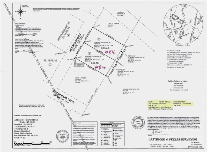 Property image 3 at 814 816 Orchard Street, Shelby, NC 28152