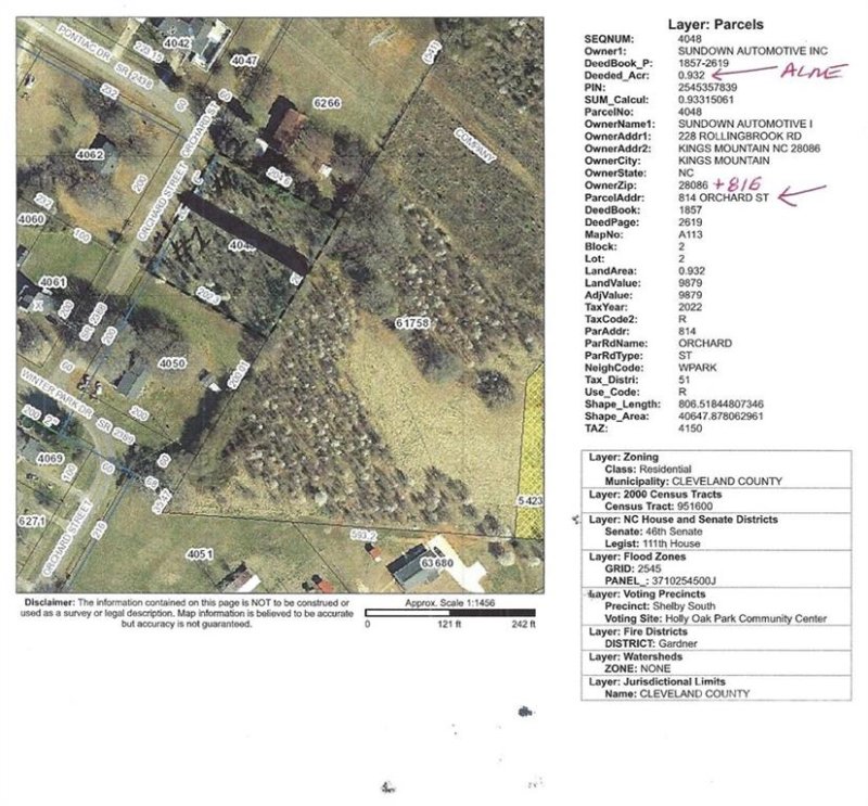 Property image 5 at 814 816 Orchard Street, Shelby, NC 28152