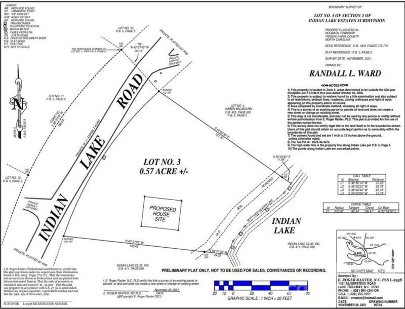 Property image 3 at Lot 3 Indian Lake Road, Lake Toxaway, NC 28747