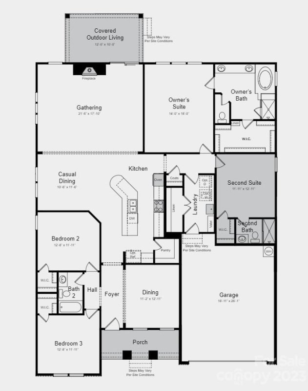 Property image 3 at 5020 Hillshire Lane, Mint Hill, NC 28227