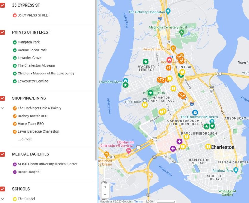 Property image 2 at 35 Cypress Street, Charleston, SC 29403