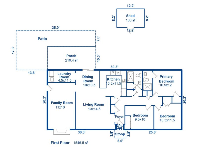Property image 4 of 2404 Terrell Street in Melrose, Charleston, SC 29414