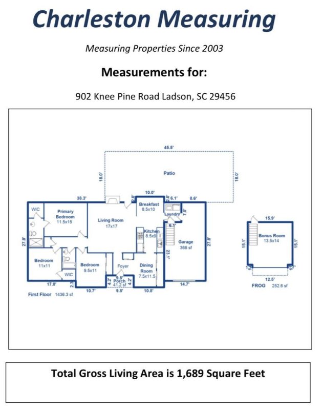 Property image 4 of 902 Knee Pines Court in Tall Pines, Ladson, SC 29456