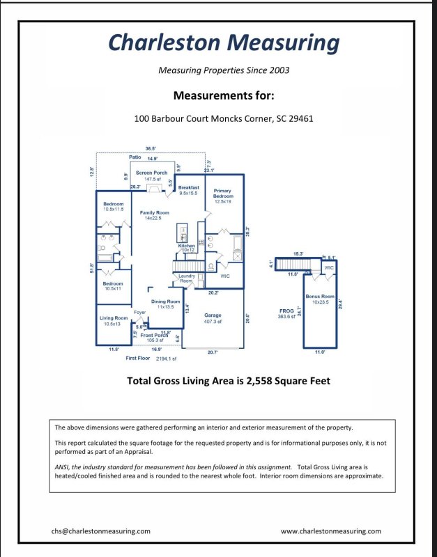Property image 3 at 100 Barbour Court, Moncks Corner, SC 29461