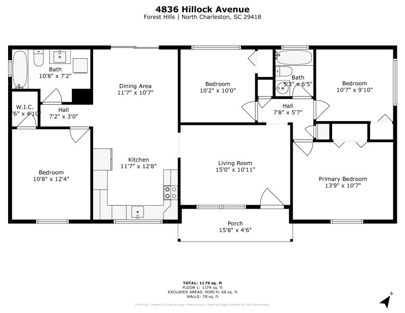 Property image 3 at 4836 Hillock Avenue, North Charleston, SC 29418