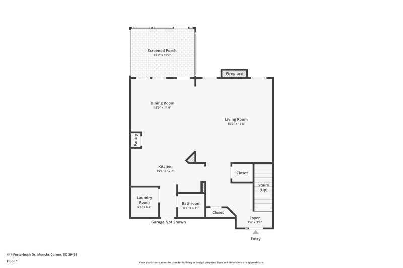 Property image 4 of 444 Fetterbush Drive in Fairmont South, Moncks Corner, SC 29461