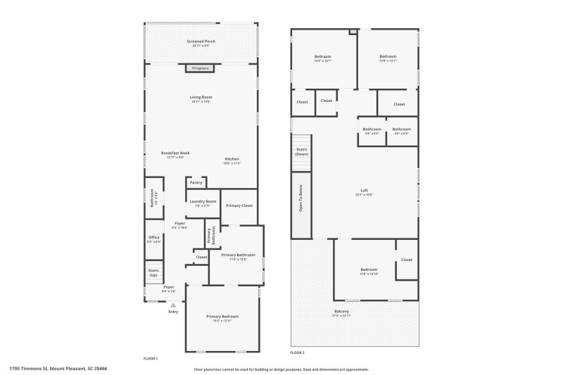 Property image 4 at 1795 Timmons Street, Mount Pleasant, SC 29466