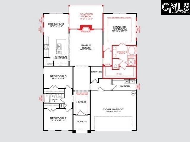 Property image 4 of 124 Hadleigh Drive in Hadleigh Park, Lexington, SC 29072