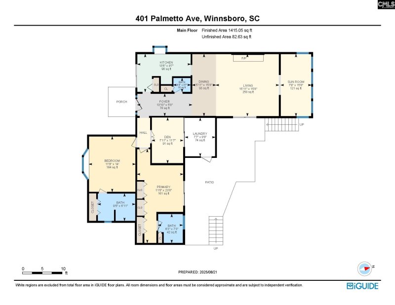 Property image 4 of 401 Palmetto Avenue in Forest Hills, Winnsboro, SC 29180