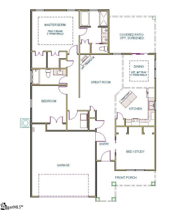 Property image 2 at 106 Benton Park Drive, Powdersville, SC 29642