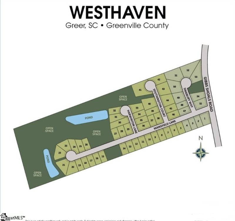 Property image 2 at 326 Mansfield Lane, Greer, SC 29650