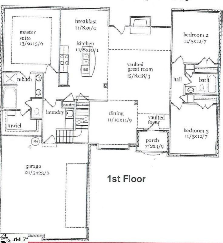 Property image 3 at 100 Meadowdale Lane, Greer, SC 29621