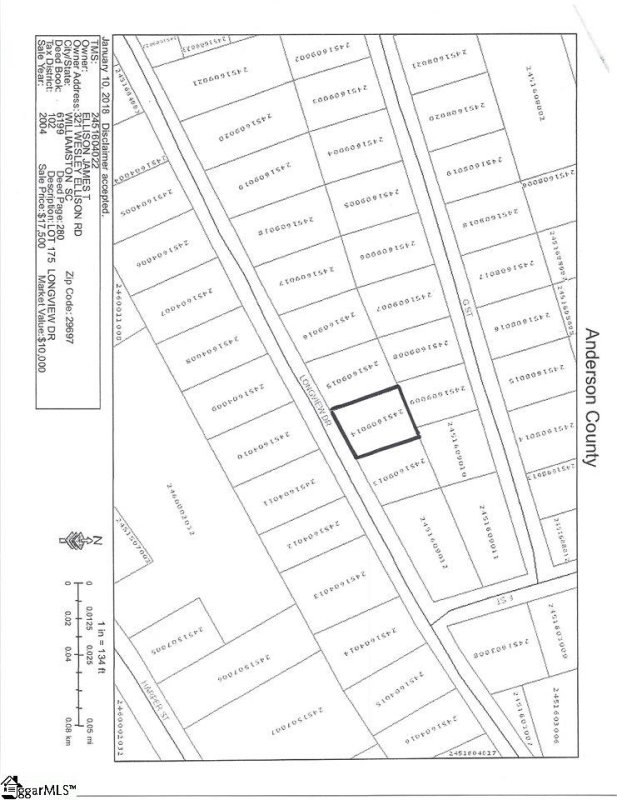 Property image 5 at 208 Longview Drive, Williamston, SC 29697