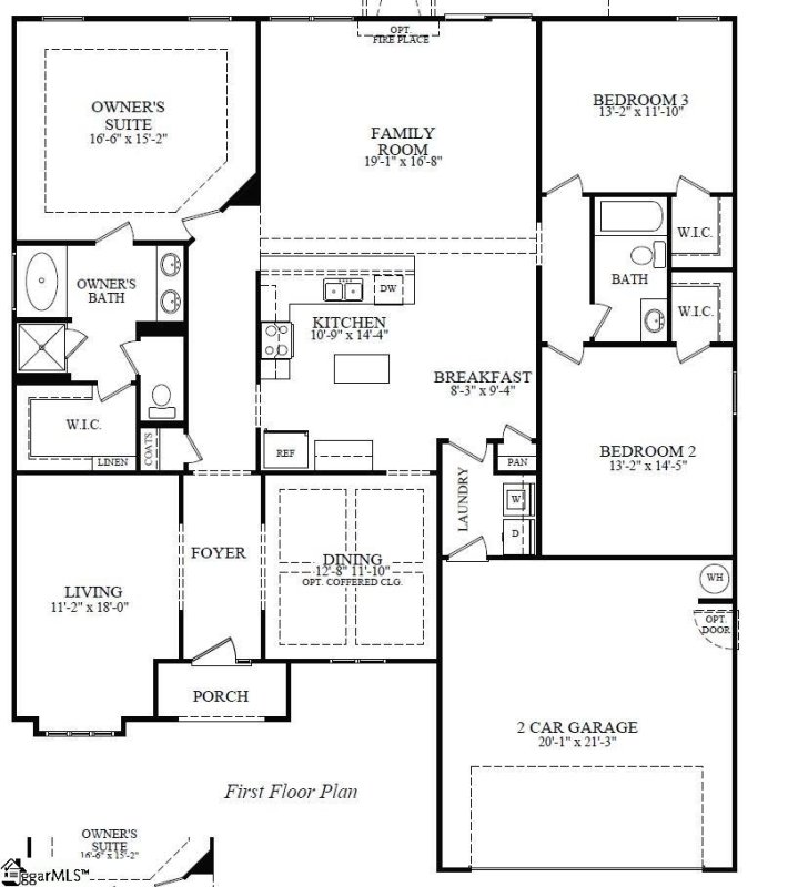 Property image 2 at 2 Common Oaks Court, Simpsonville, SC 29681