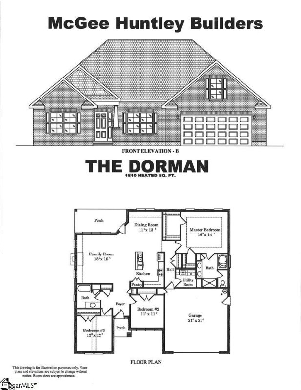 Property image 3 at 814 E Frank Bush Avenue, Inman, SC 29349