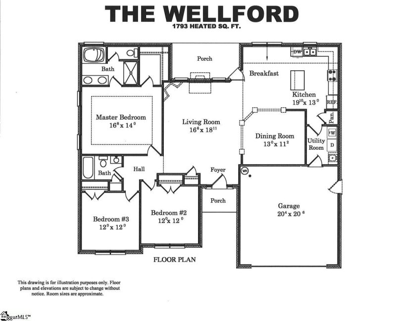 Property image 3 at 614 E Dateria Way, Inman, SC 29349