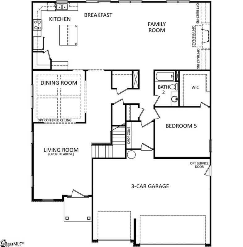 Property image 2 at 711 Paxton Rose Drive, Greer, SC 29650