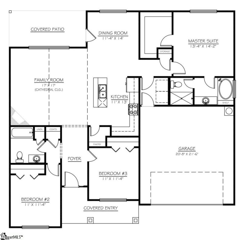 Property image 2 at 727 West Gap Creek Road, Greer, SC 29651