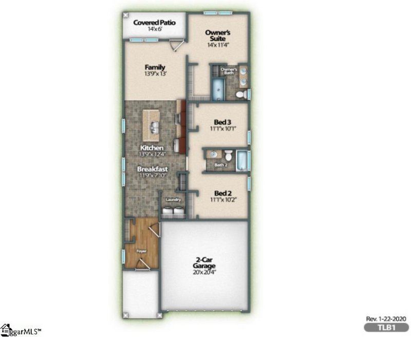 Property image 2 at 510 Baycraft Lane, Simpsonville, SC 29681