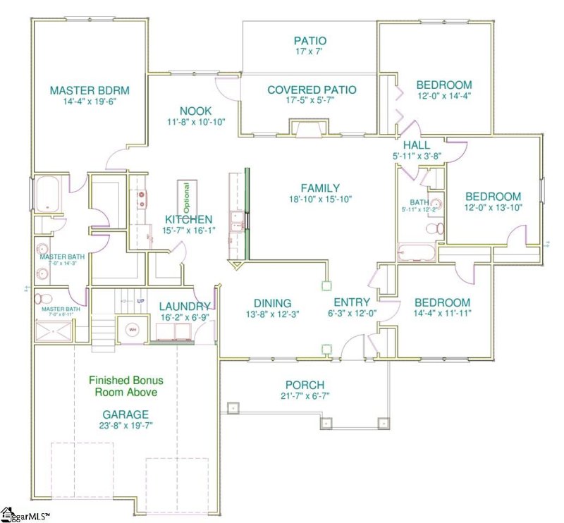 Property image 3 at 202 Barnstead Court, Piedmont, SC 29673