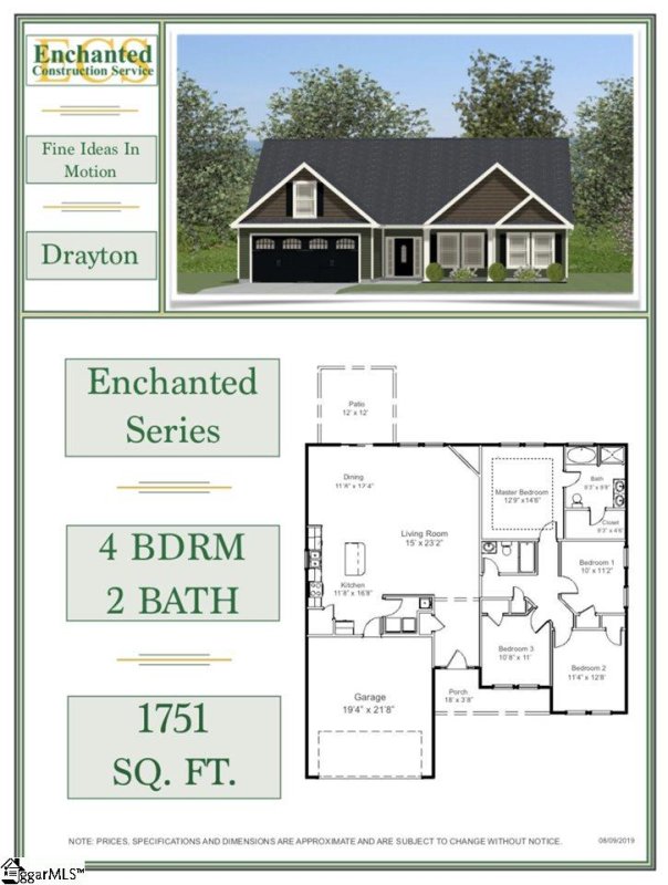 Property image 2 at 1394 Satterfield Road, Greer, SC 29651