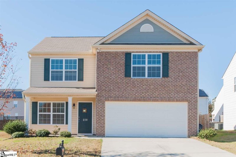 Property image 2 at 218 Jordan Crest Drive, Moore, SC 29369