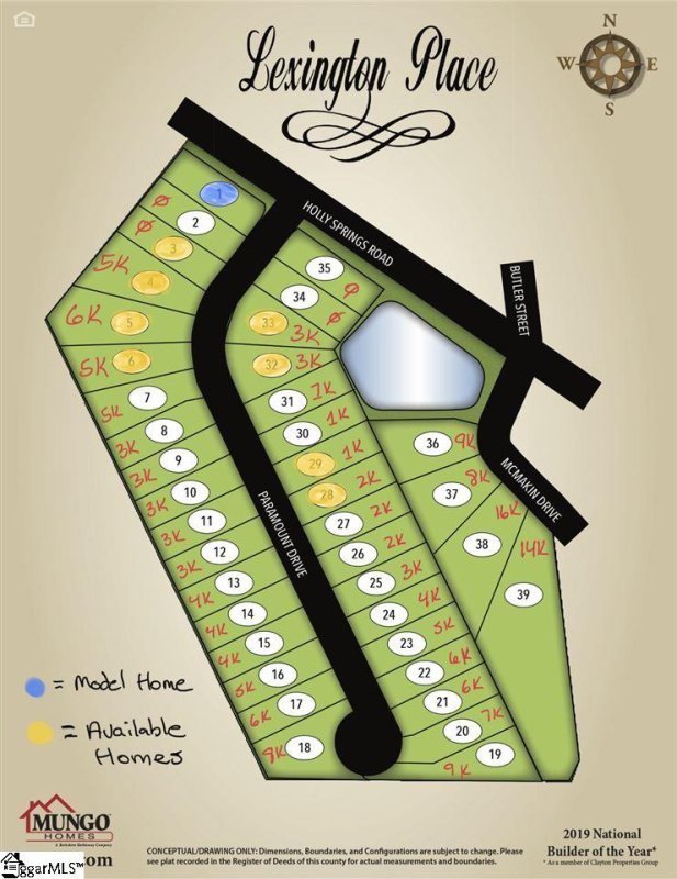 Property image 2 at 1245 Paramount Drive, Lyman, SC 29365