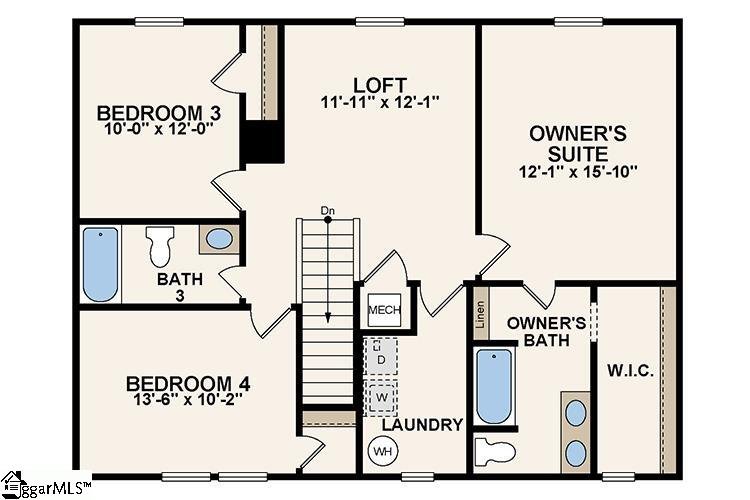 Property image 3 at 609 Tacoma Trail, Spartanburg, SC 29307