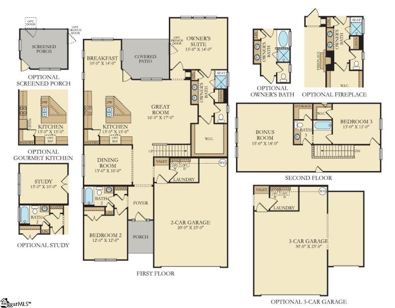 Property image 2 at 828 Barnum Court, Greer, SC 29651
